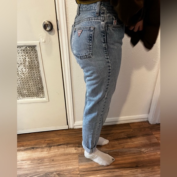Vintage Made in USA Guess Jeans Classic Fit Tapered Leg
size 27 - Picture 4 of 5